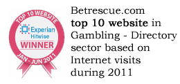 Experian Hitwise top 10 gambling site award 2011