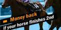 Refunds if your horse finishes second